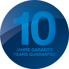 10 Jahre ecom Garantie